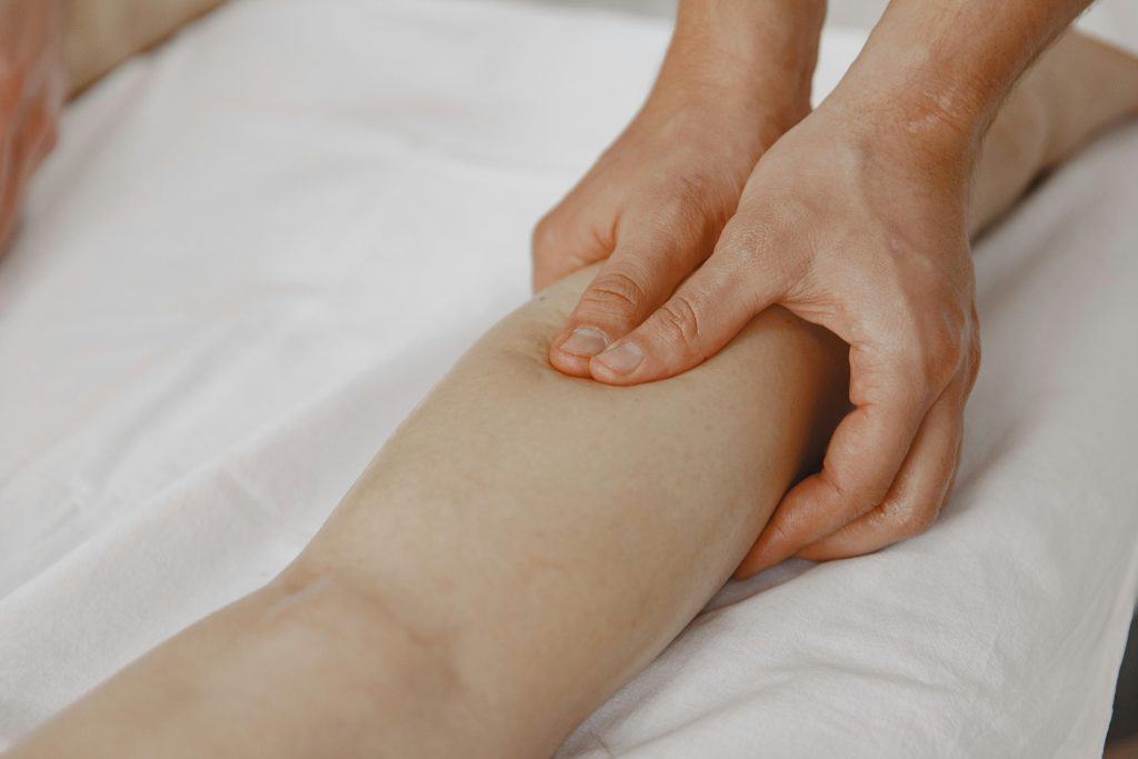 Lymphatic drainage massage and PEMF therapy